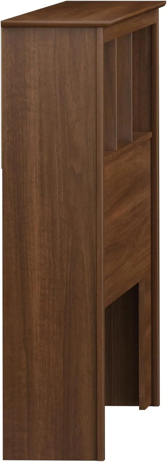 Prepac Stylish Full/Queen Headboard with 3 Compartments, Deep Bookcase Style Headboard for Full/Queen Size Beds 11" D x 65.75" W x 43" H, Cherry, CSH-6643