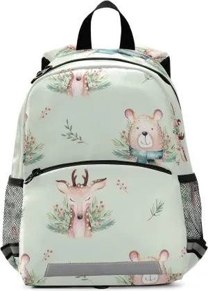 Preschool Backpacks，Kid's Casual Travel Bookbag with Leash，Cute Toddler Backpacks for Boys and Girls (color-1)
