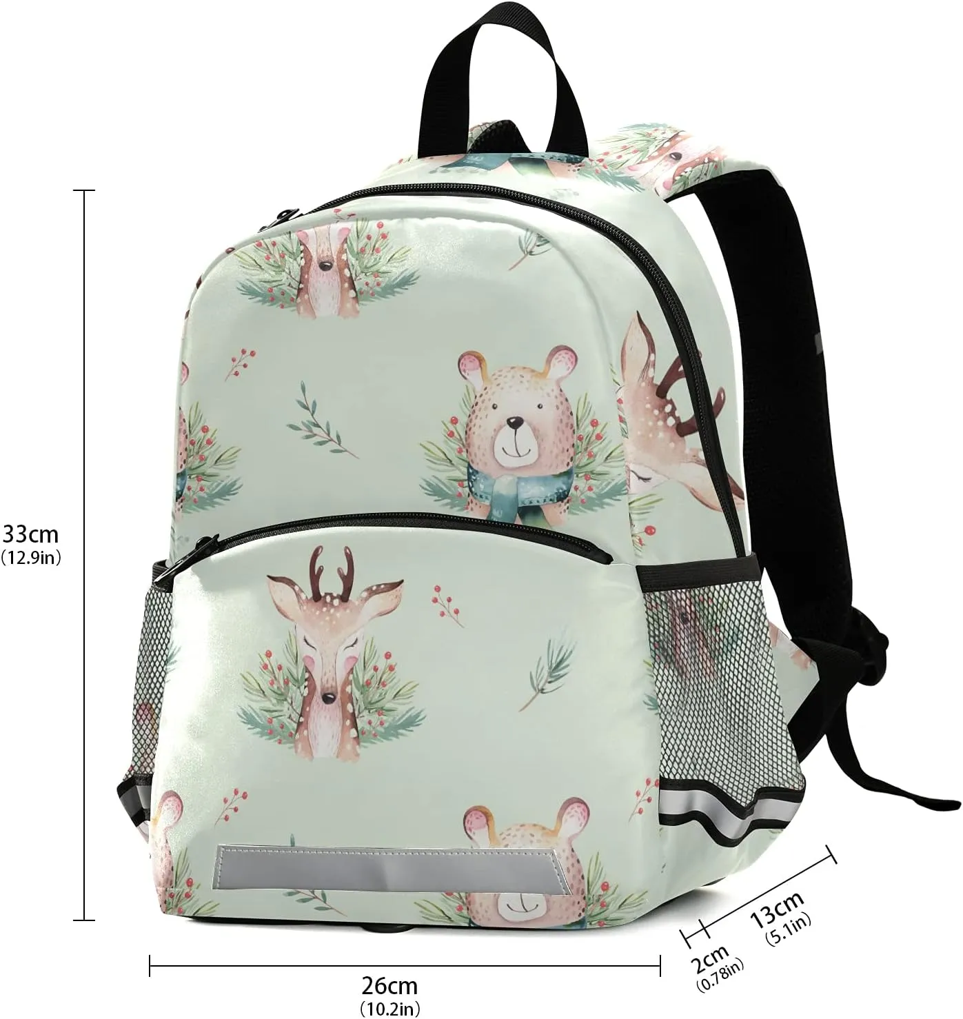 Preschool Backpacks，Kid's Casual Travel Bookbag with Leash，Cute Toddler Backpacks for Boys and Girls (color-1)