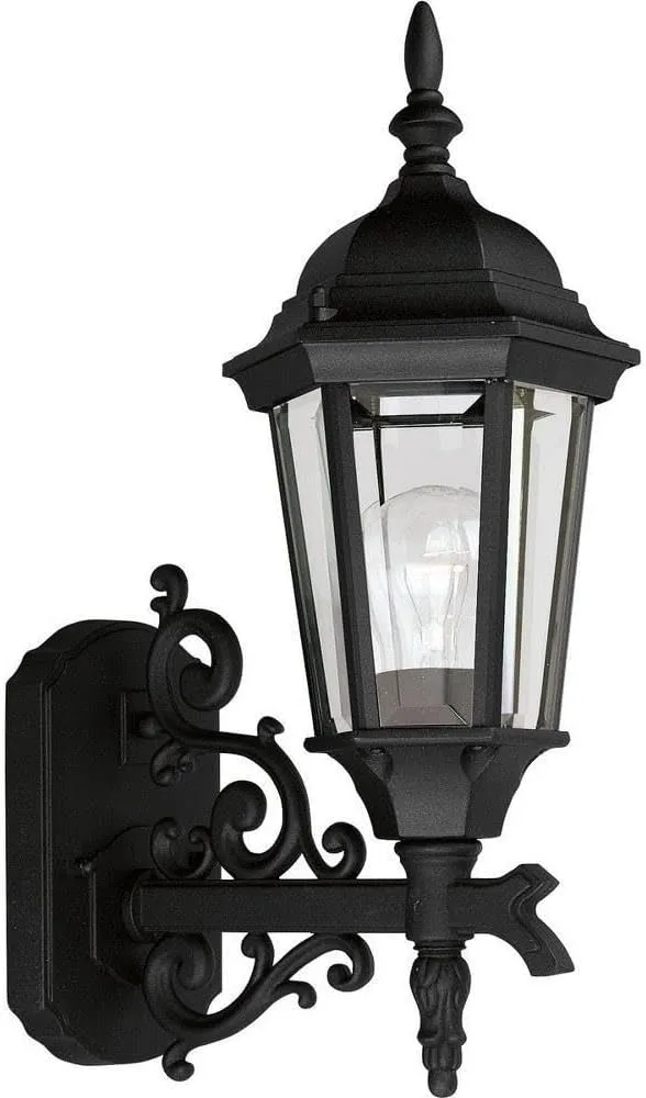 Progress Lighting P5681-31 Welbourne Outdoor, 6-1/2-Inch Width x 16-7/8-Inch Height, Black