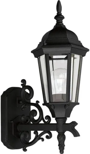 Progress Lighting P5681-31 Welbourne Outdoor, 6-1/2-Inch Width x 16-7/8-Inch Height, Black