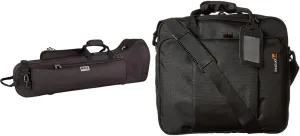 Protec MX306CT Tenor Trombone (F-Trigger or Straight) Case   Protec Tenor Trombone Mute Bag (model M401)