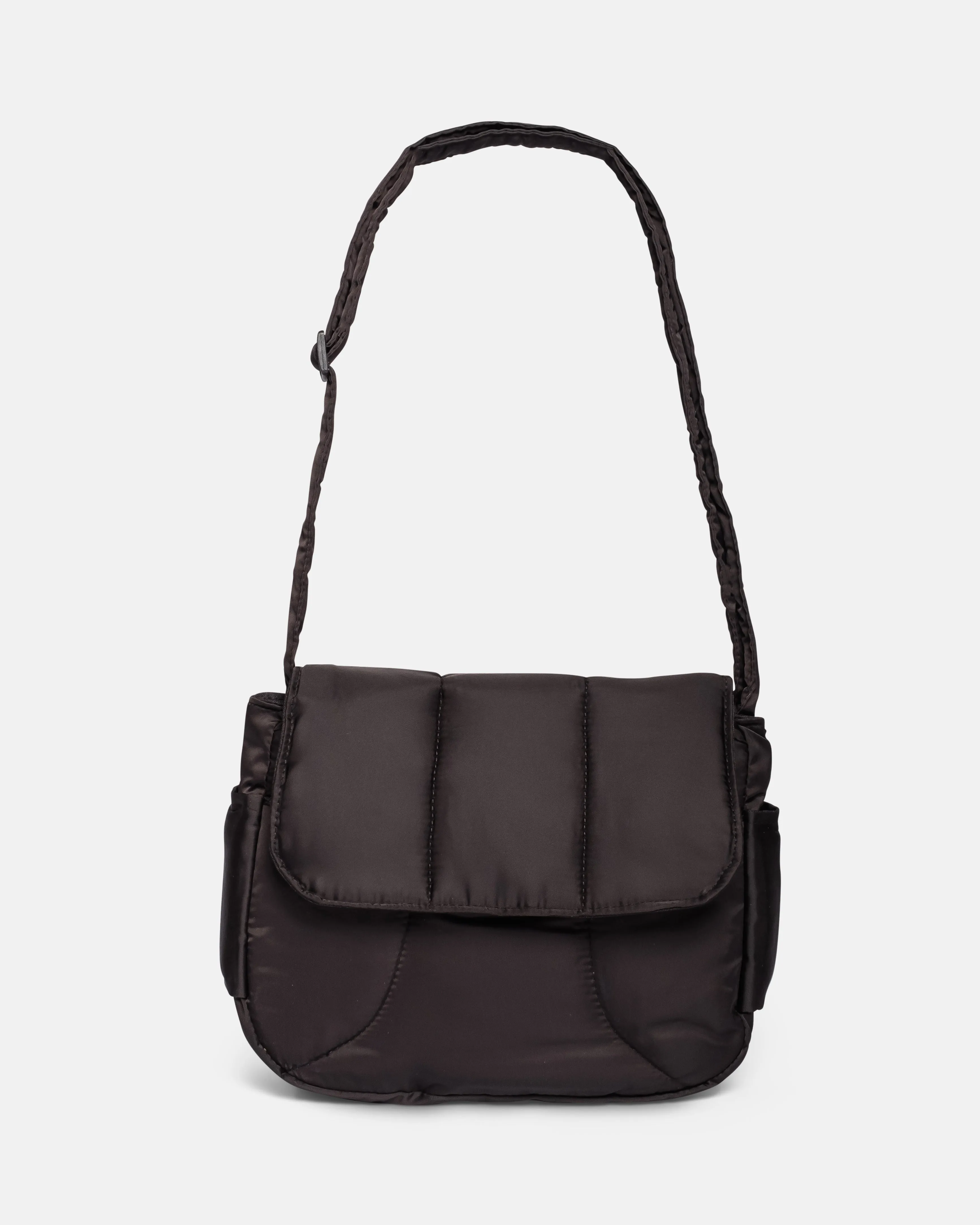 Puffies Black Multi-Carry Crossbody Bag