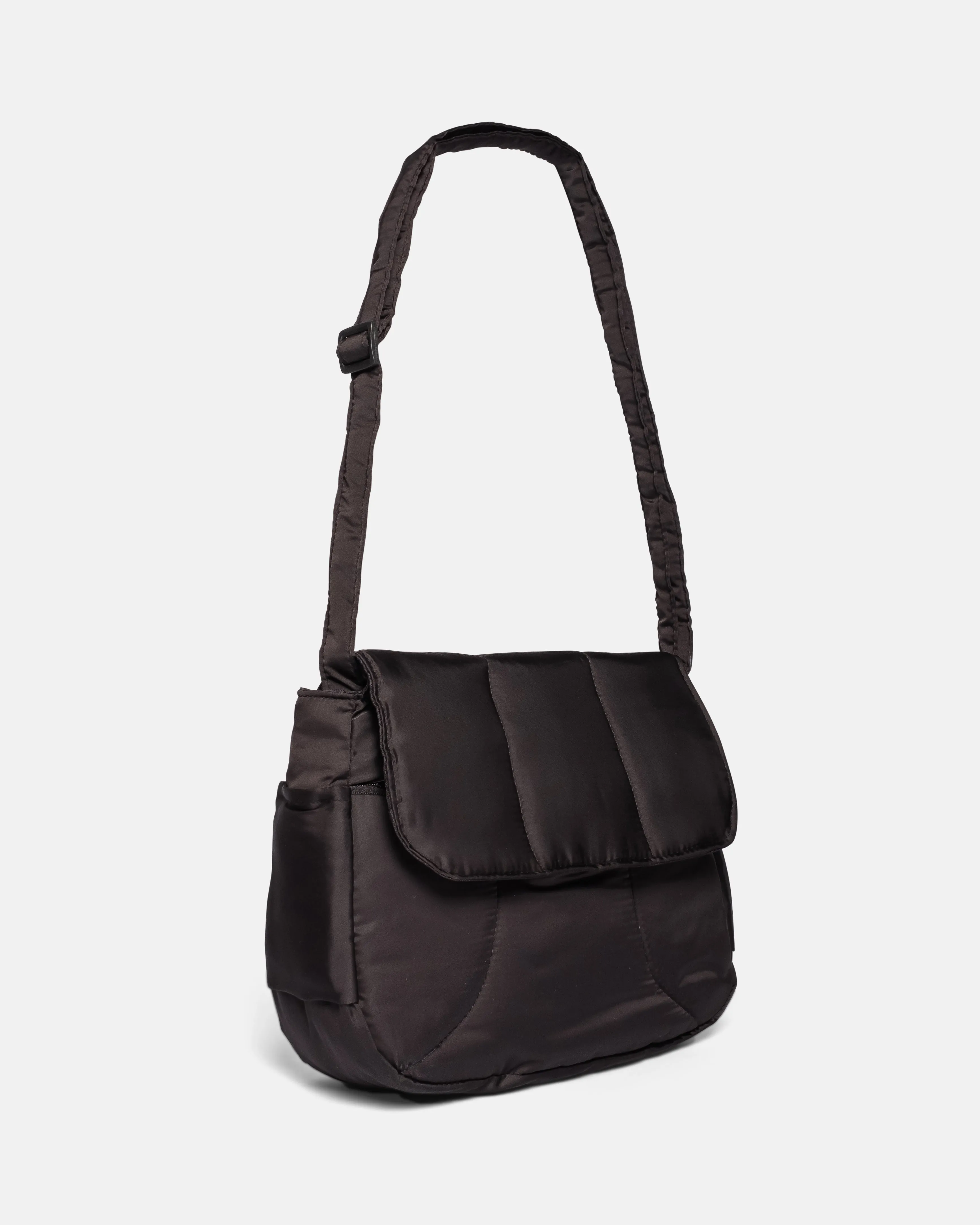 Puffies Black Multi-Carry Crossbody Bag