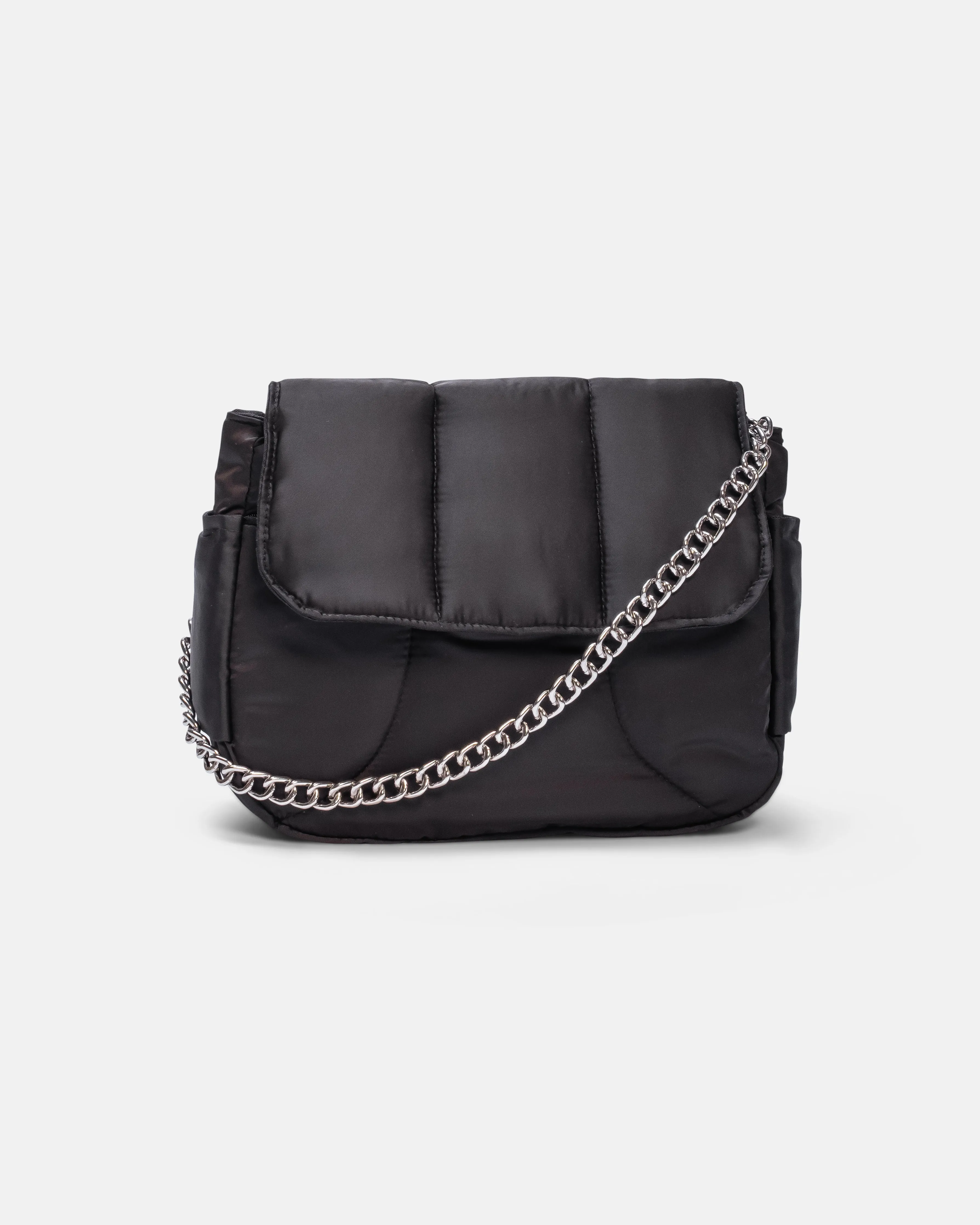 Puffies Black Multi-Carry Crossbody Bag