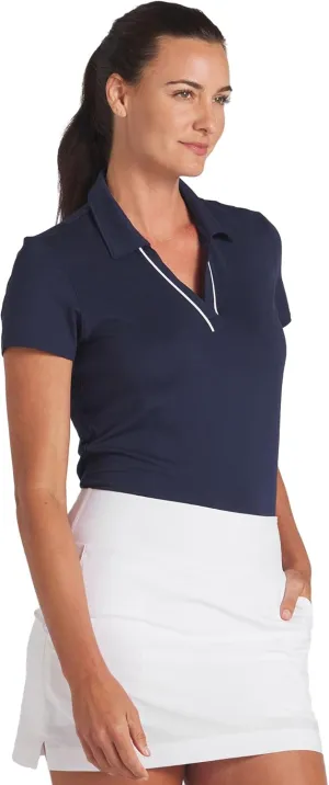 PUMA Women's Cloudspun Piped Ss Polo