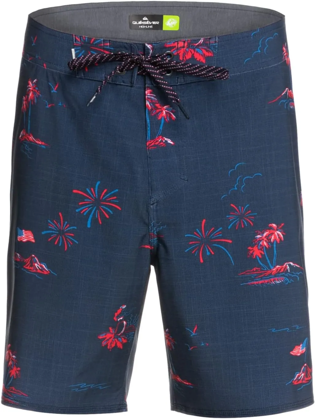 Quiksilver Men's Standard Surfsilk Washed Sessions 18 Boardshort Swim Trunk