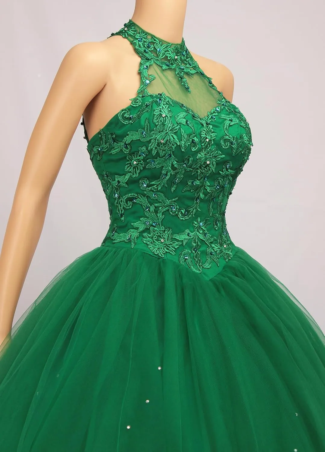 QXMYOO Ball Gown Quinceanera Dresses Sweet 16 Prom Party Princess Dress for Teens