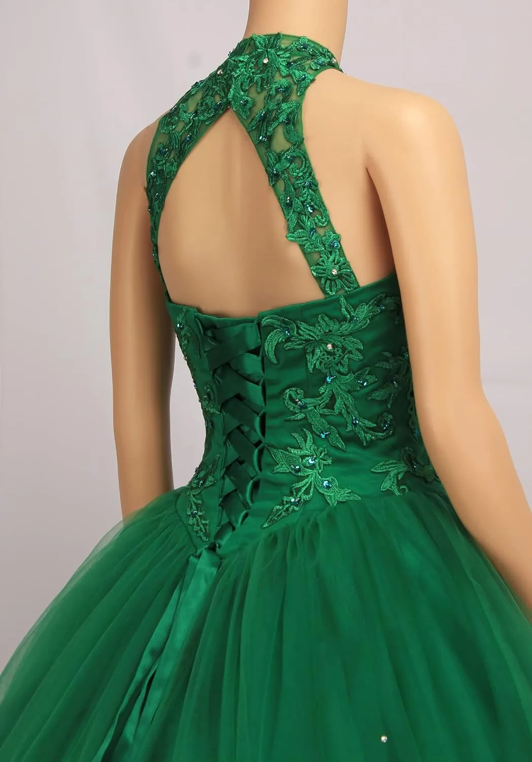 QXMYOO Ball Gown Quinceanera Dresses Sweet 16 Prom Party Princess Dress for Teens