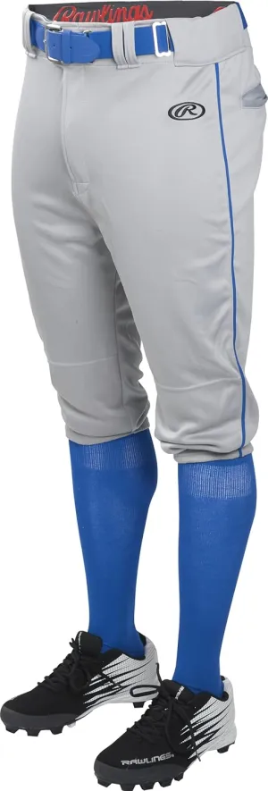 Rawlings | Launch Series Baseball Pants | Knicker Fit | Youth Sizes | Piped | Multiple Colors