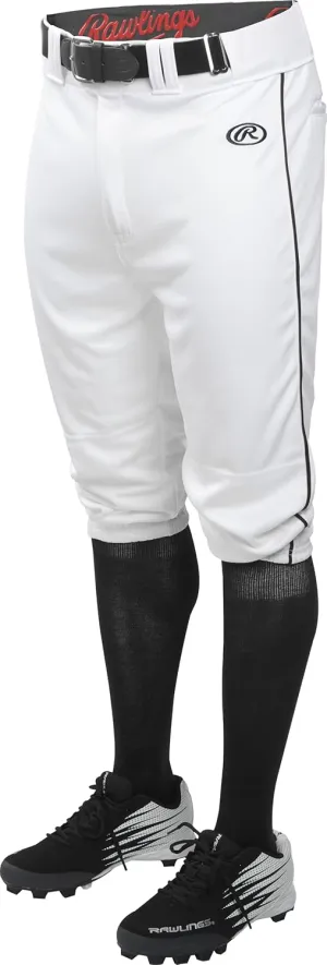 Rawlings | Launch Series Baseball Pants | Knicker Fit | Youth Sizes | Piped | Multiple Colors