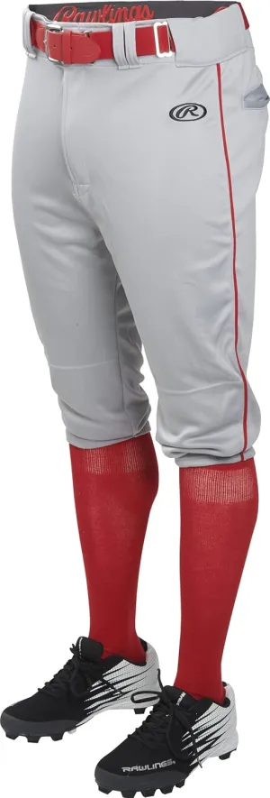 Rawlings | Launch Series Baseball Pants | Knicker Fit | Youth Sizes | Piped | Multiple Colors