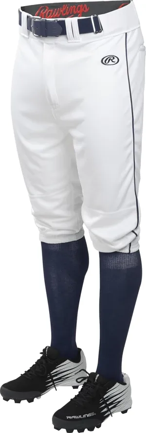 Rawlings | Launch Series Baseball Pants | Knicker Fit | Youth Sizes | Piped | Multiple Colors