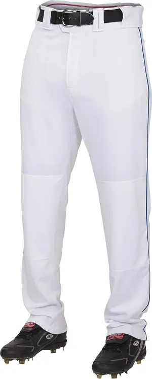Rawlings | PRO 150 Series Baseball Pants | Full Length Semi-Relaxed Fit | Youth Sizes | Piped | Multiple Colors