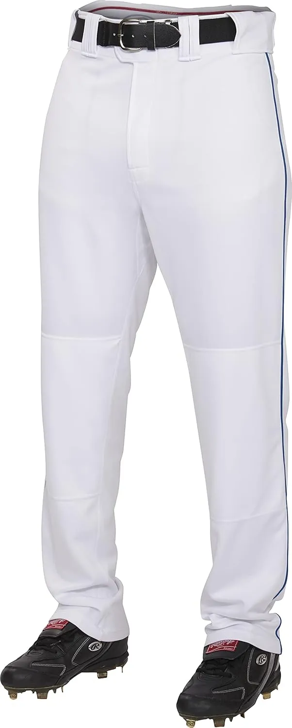 Rawlings | PRO 150 Series Baseball Pants | Full Length Semi-Relaxed Fit | Youth Sizes | Piped | Multiple Colors