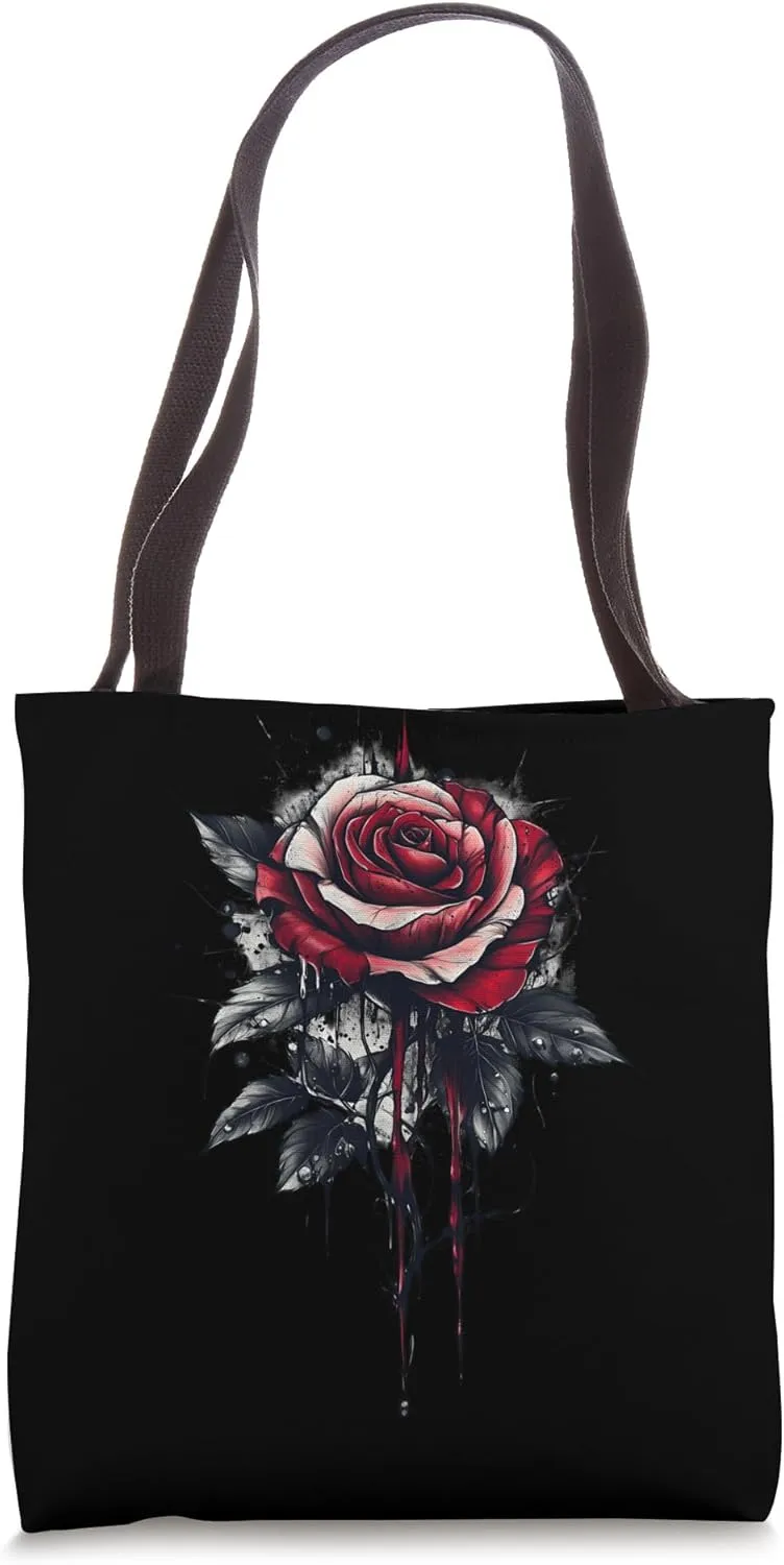 Red Rose Flower Botanist Garden Flower Rose Tote Bag