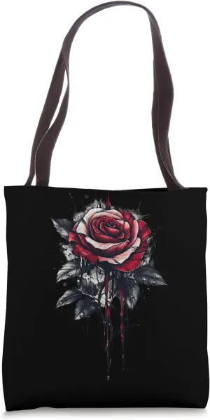 Red Rose Flower Botanist Garden Flower Rose Tote Bag