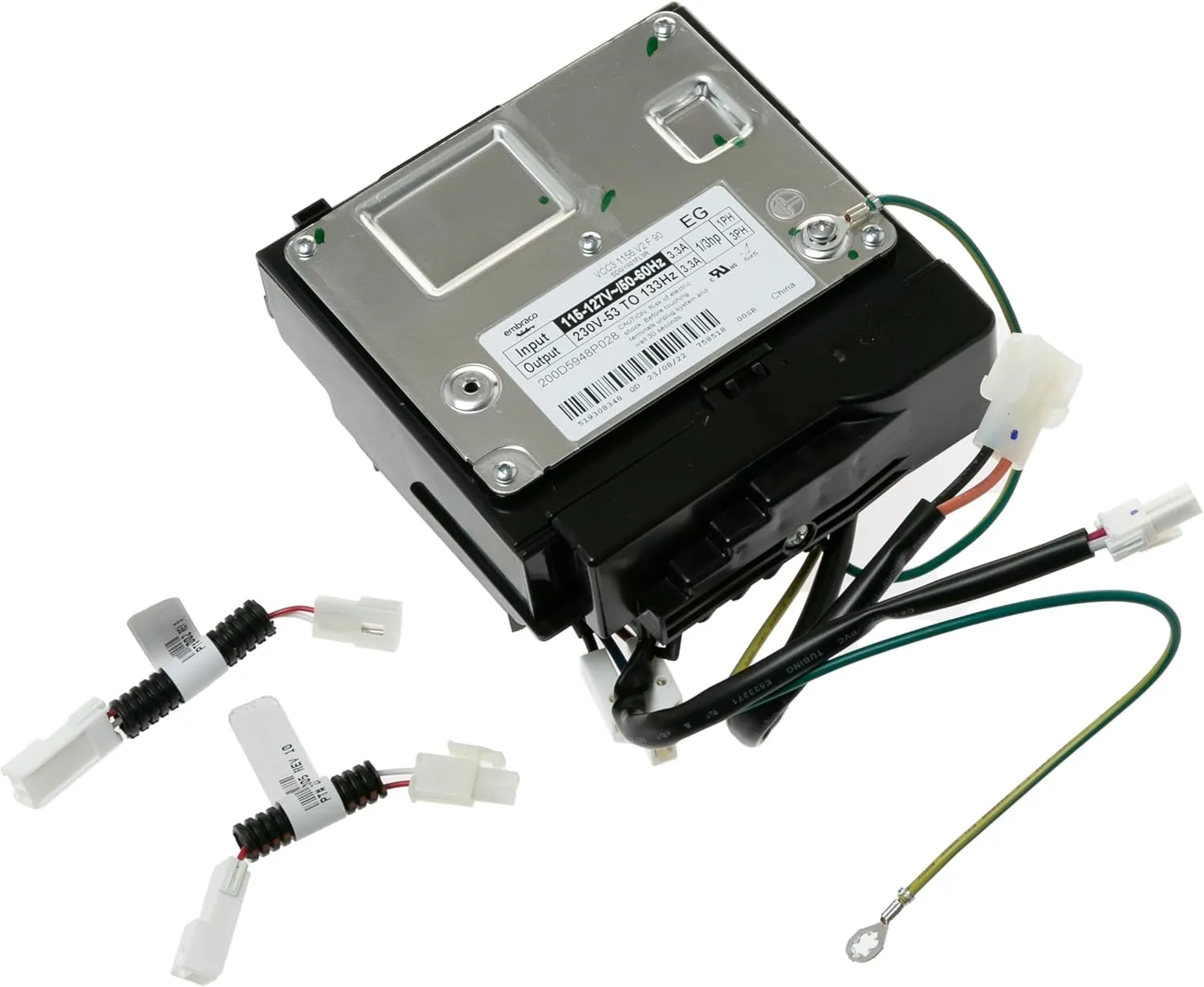 Replacement for GE/Café/Profile/Monogram Refrigerator Compressor Inverter WR49X10283 AP5669522 PS6883663