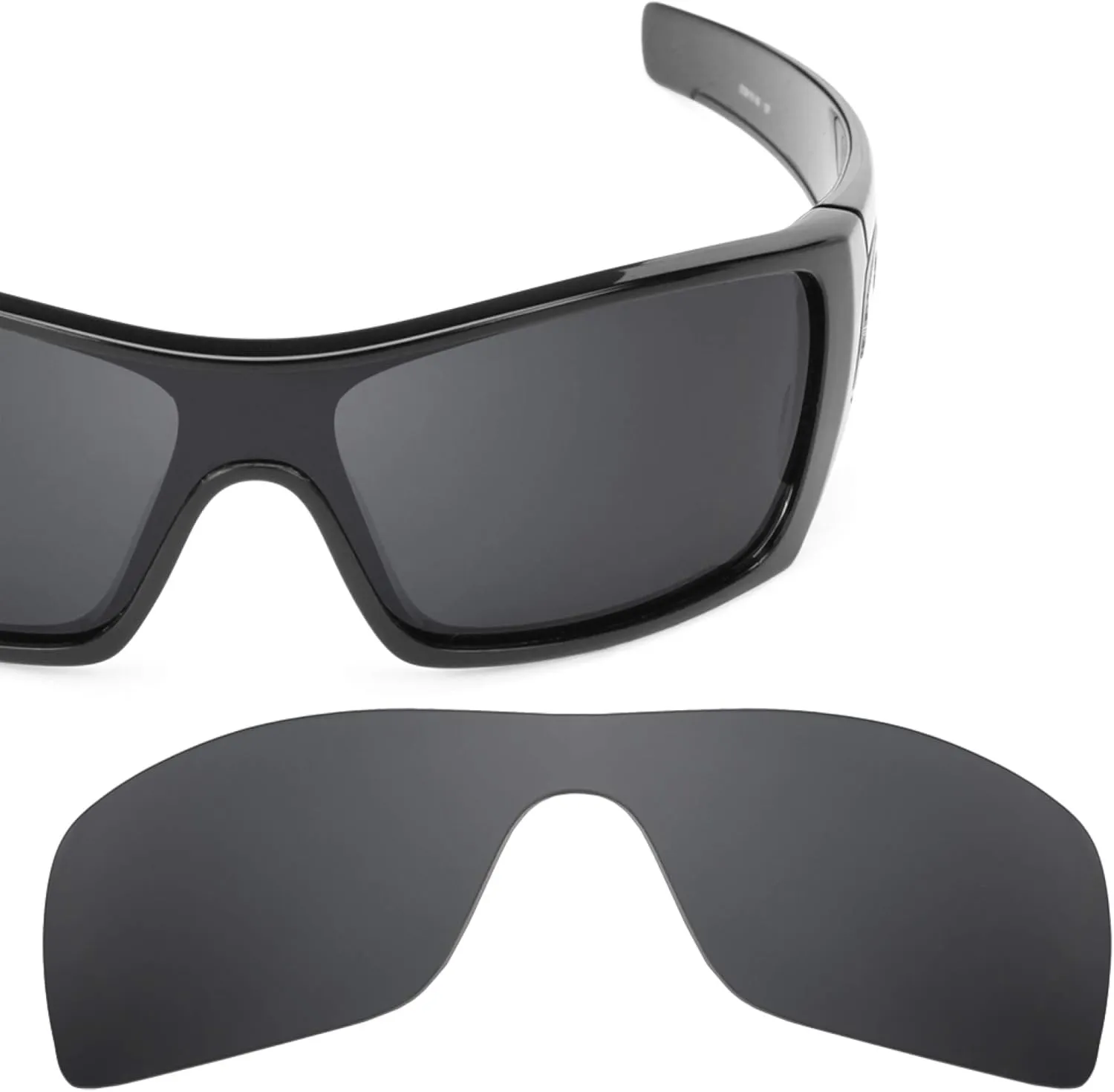 Revant Replacement Lenses for Oakley Batwolf sunglasses, Polarized Options, UV Protection, Anti-Scratch and Impact Resistant