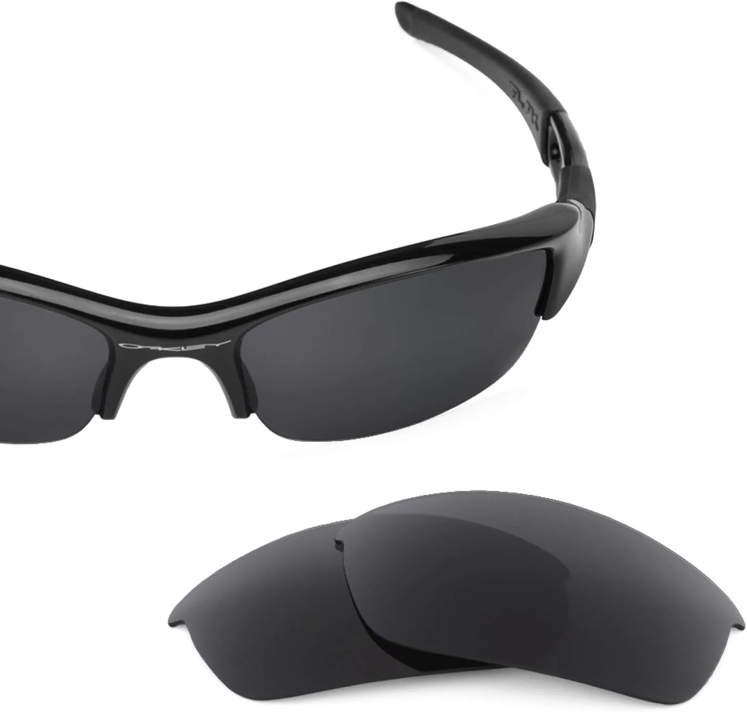 Revant Replacement Lenses for Oakley Flak Jacket sunglasses, Polarized Options, Anti-Scratch and Impact Resistant