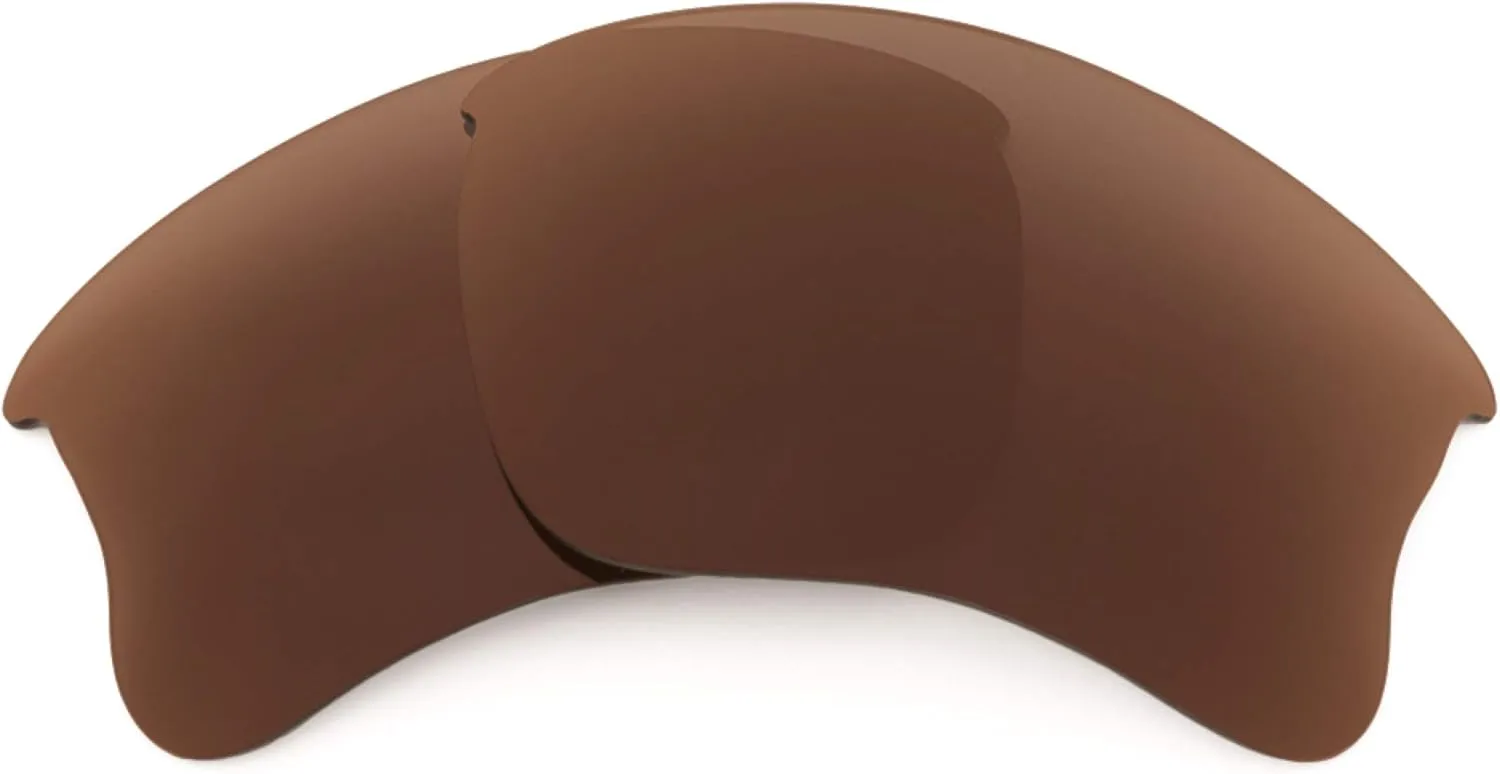 Revant Replacement Lenses for Oakley Flak Jacket XLJ sunglasses, Polarized Options, Anti-Scratch and Impact Resistant