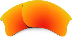 Revant Replacement Lenses for Oakley Flak Jacket XLJ sunglasses, Polarized Options, Anti-Scratch and Impact Resistant