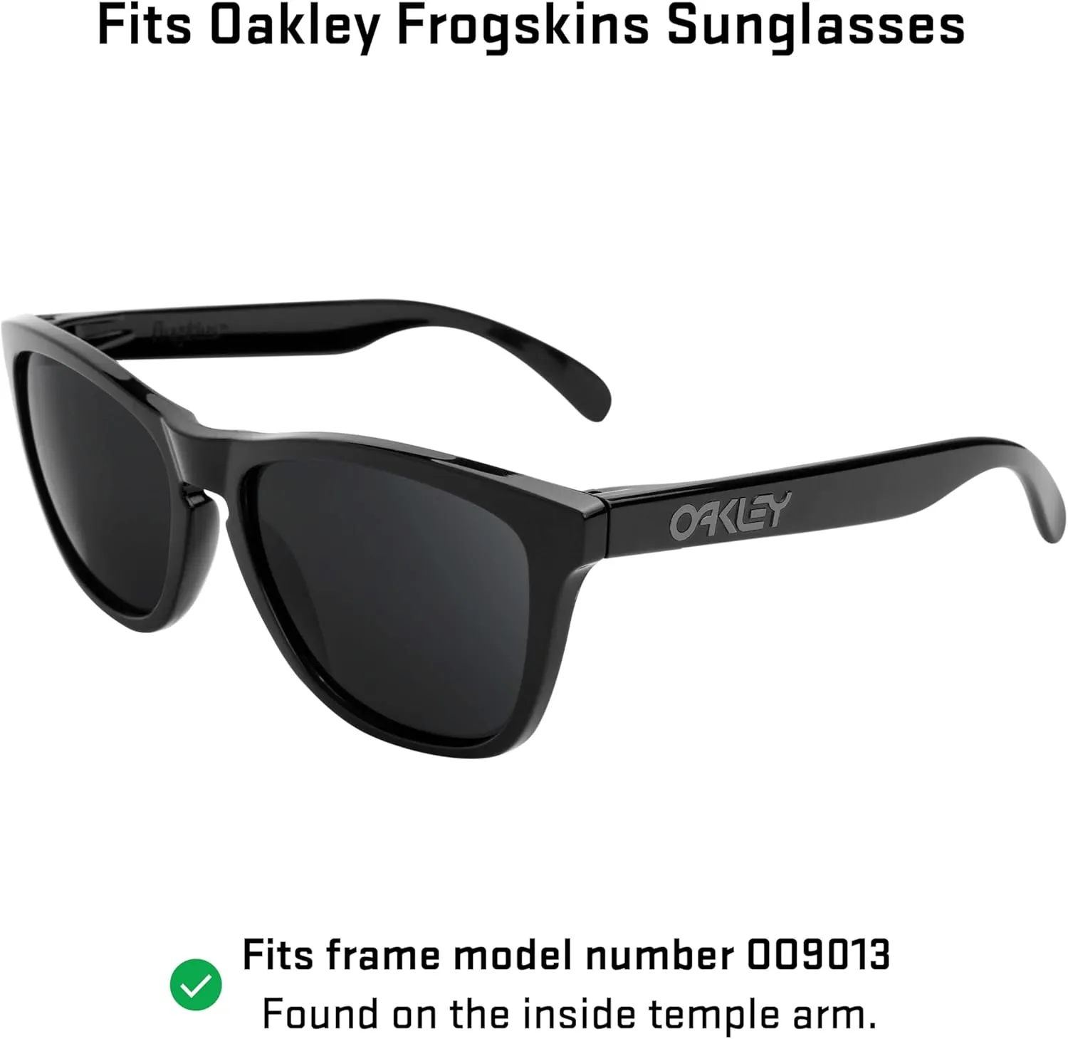 Revant Replacement Lenses for Oakley Frogskins sunglasses, Polarized Options, Anti-Scratch and Impact Resistant