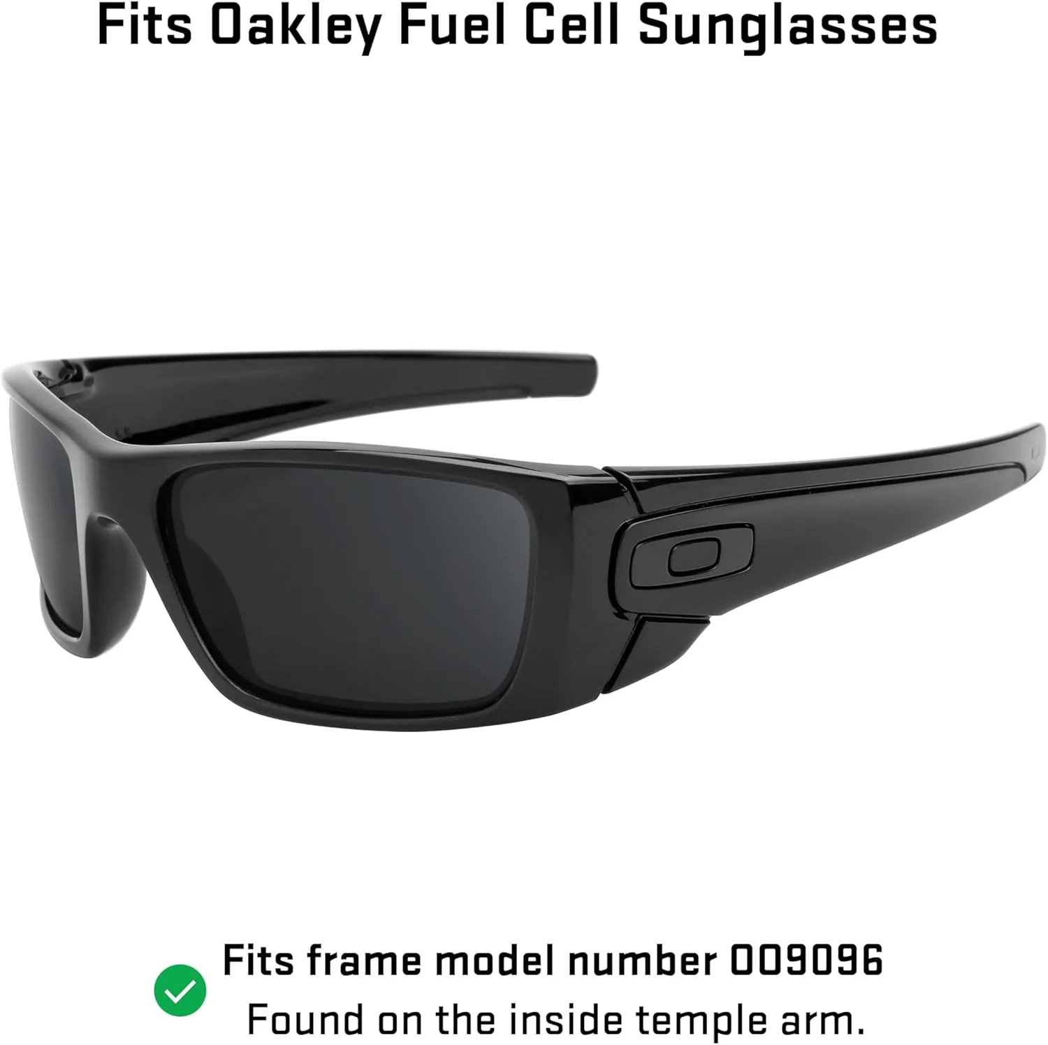 Revant Replacement Lenses for Oakley Fuel Cell sunglasses, Polarized Options, Anti-Scratch and Impact Resistant