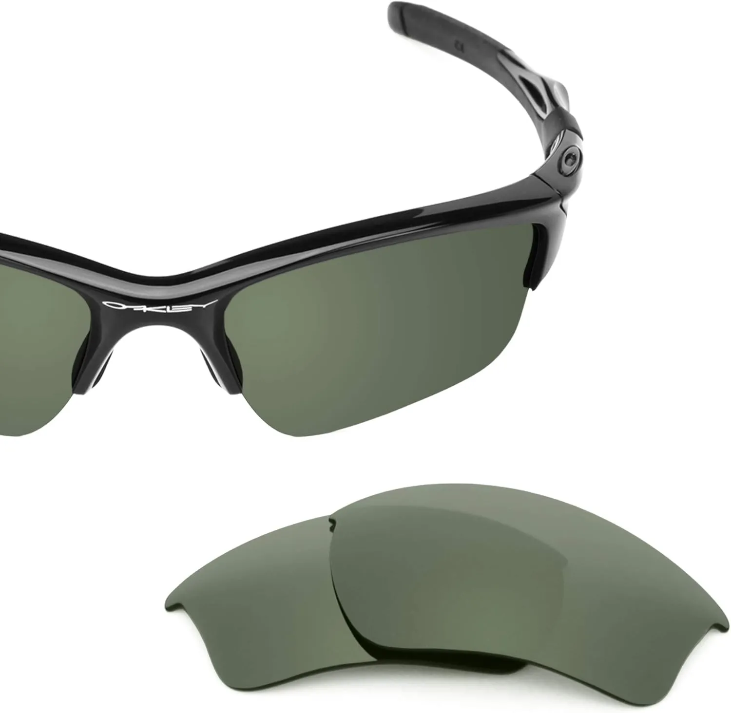 Revant Replacement Lenses for Oakley Half Jacket 2.0 XL sunglasses, Polarized Options, Anti-Scratch and Impact Resistant