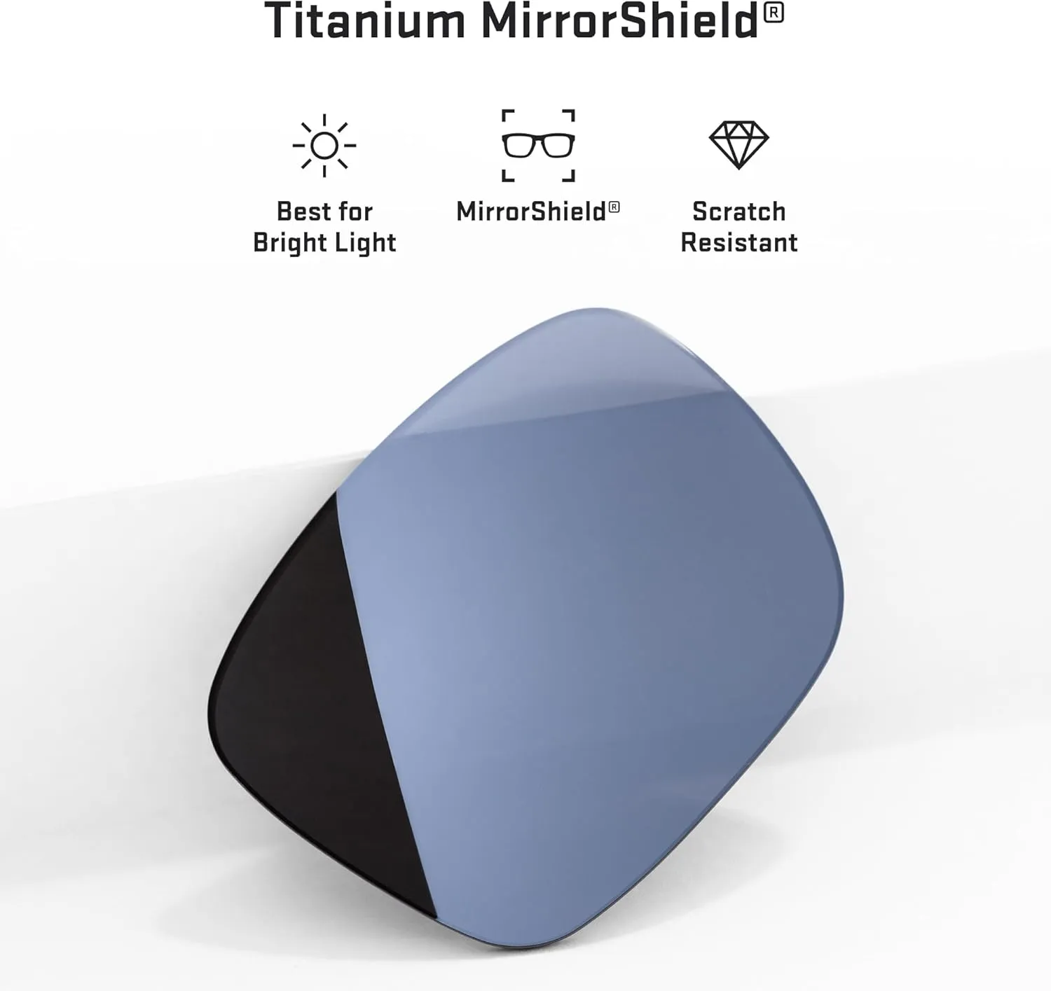 Revant Replacement Lenses for Oakley Holbrook sunglasses, Polarized Options, Anti-Scratch and Impact Resistant