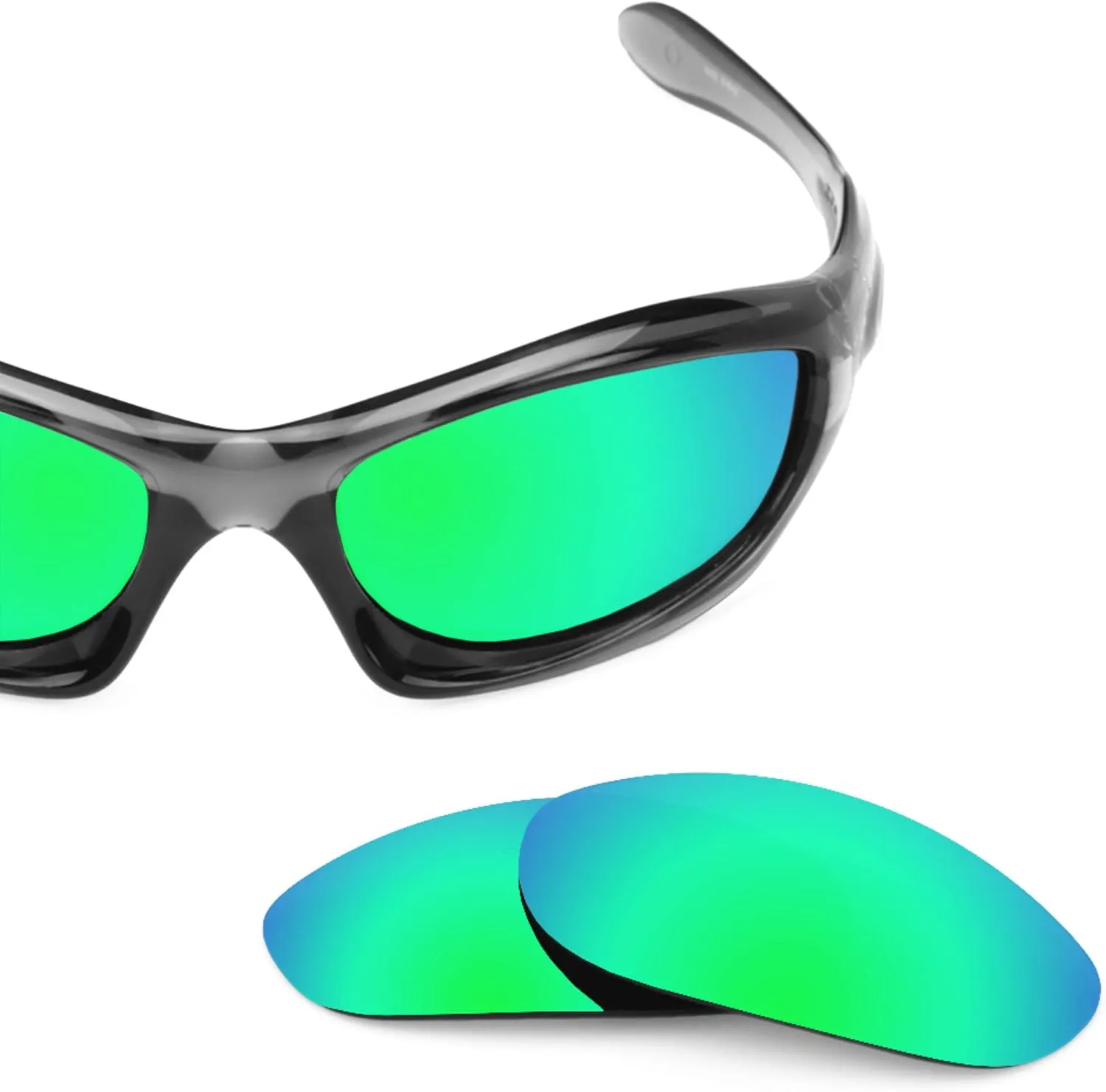 Revant Replacement Lenses for Oakley Monster Dog sunglasses, Polarized Options, Anti-Scratch and Impact Resistant