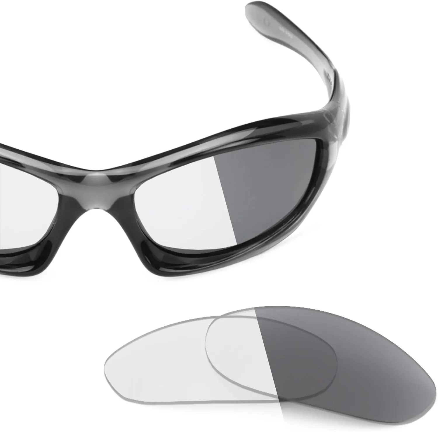 Revant Replacement Lenses for Oakley Monster Dog sunglasses, Polarized Options, Anti-Scratch and Impact Resistant