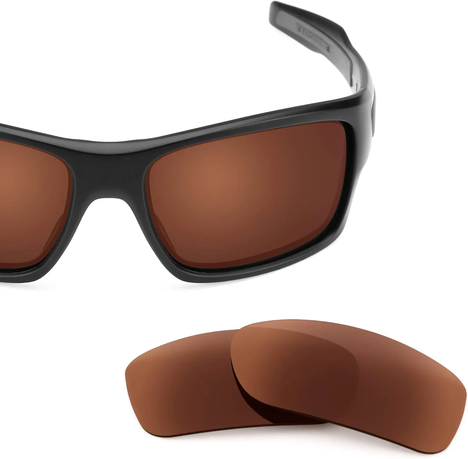 Revant Replacement Lenses for Oakley Turbine Sunglasses, Polarized Options, Anti-Scratch, and Impact Resistant