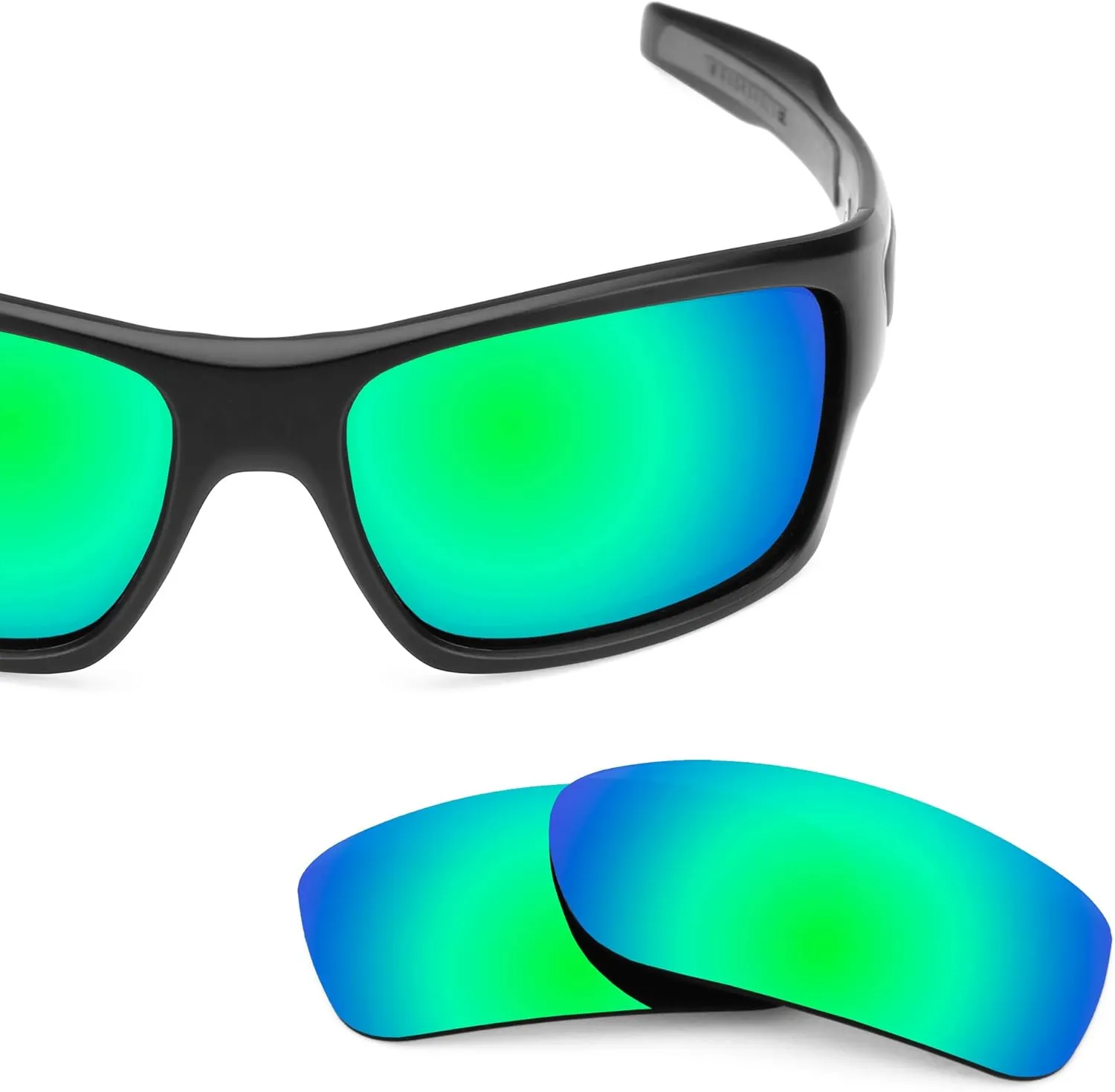 Revant Replacement Lenses for Oakley Turbine Sunglasses, Polarized Options, Anti-Scratch, and Impact Resistant