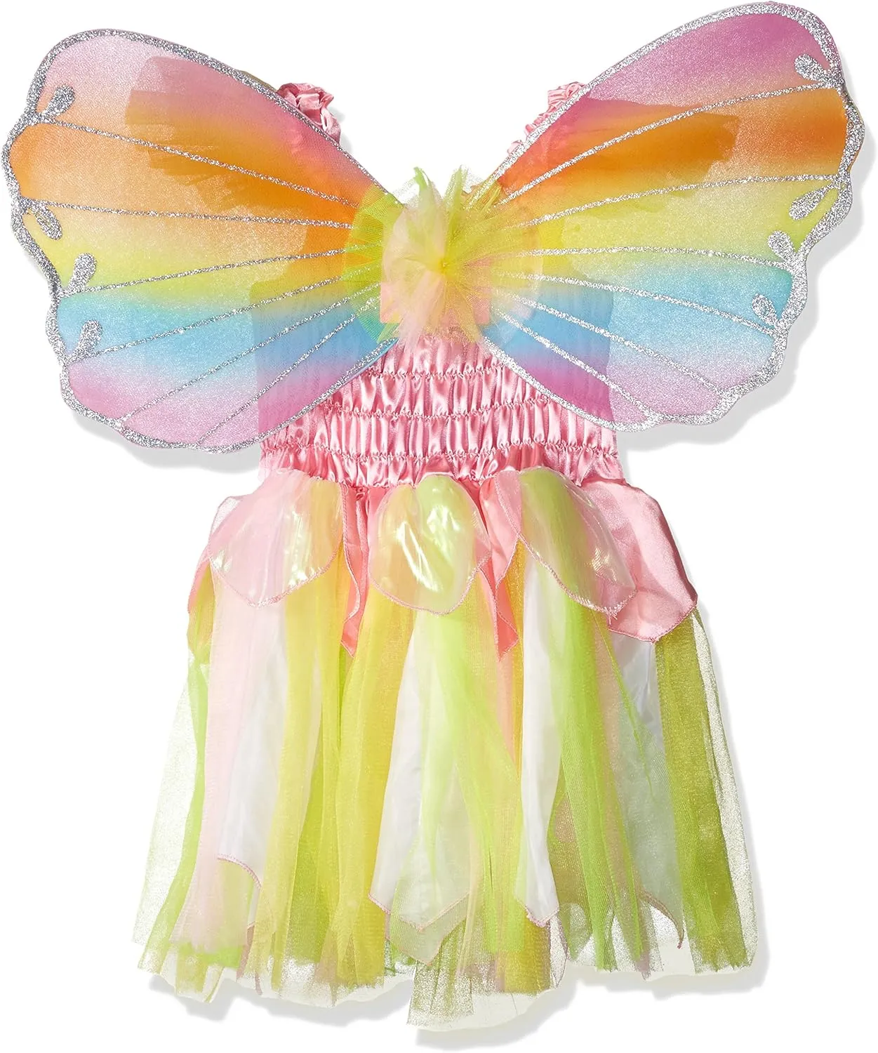 Rubies Child's Charades Rainbow Princess Fairy Costume, X-Small/Small