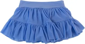 RuffleButts Girls Athletic Active Tulle Skort
