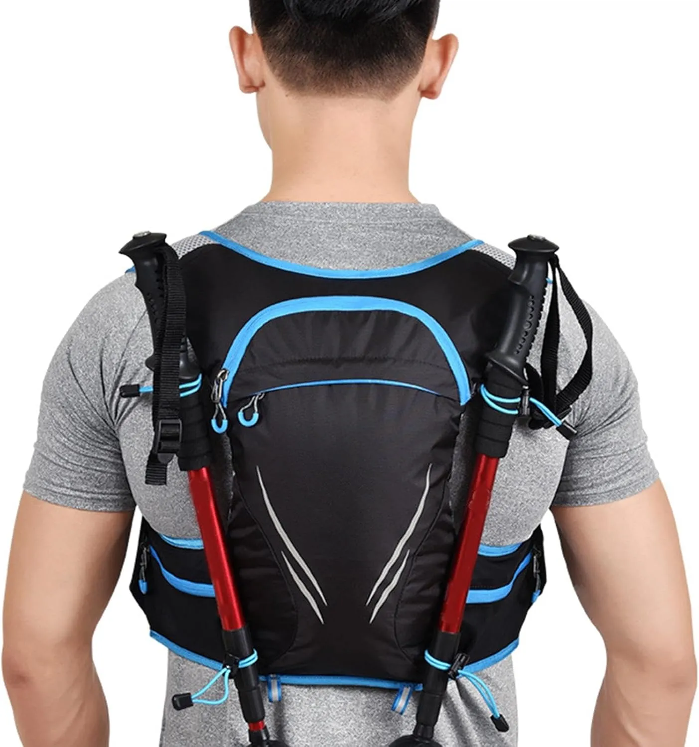 Running Chest Bag | Sports Trail Backpack - Outdoor Sports Chest Bag for Men, Travel Chest Pack for Running, Hiking