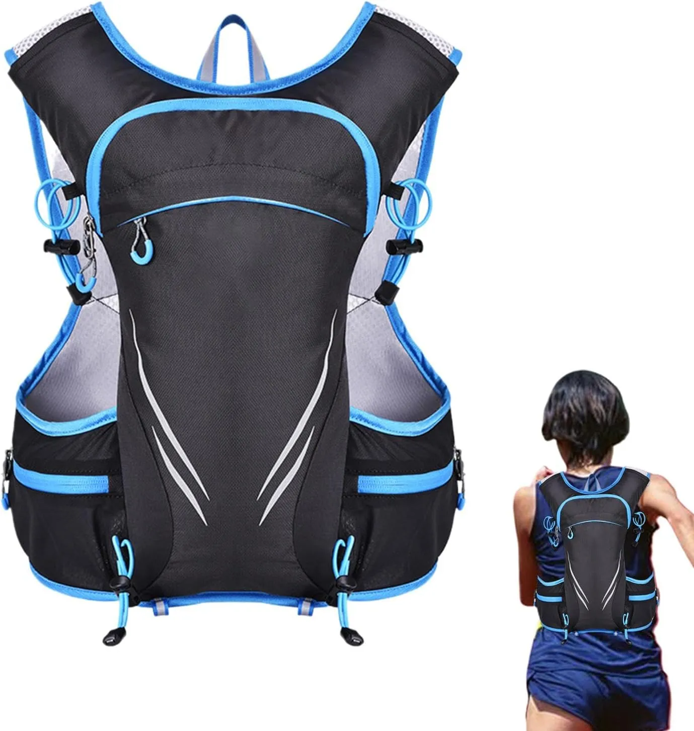 Running Chest Bag | Sports Trail Backpack - Outdoor Sports Chest Bag for Men, Travel Chest Pack for Running, Hiking