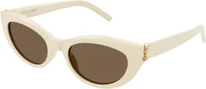 Saint Laurent Women's Monogram Cat Eye Sunglasses