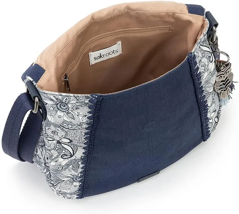 Sakroots Artist Circle Foldover Crossbody