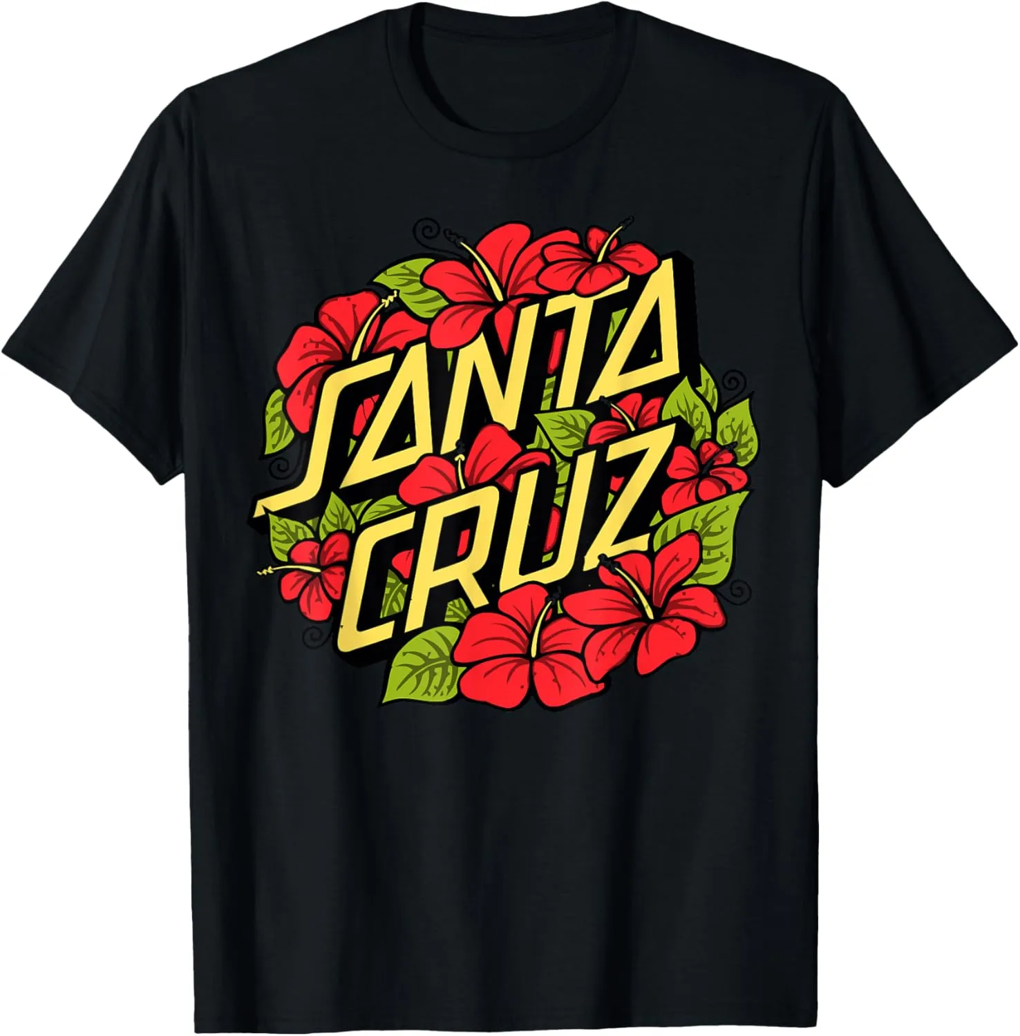 Santa Cruz Flower Skateboards T-Shirt