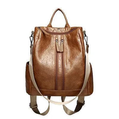 School Escolar Mochila Vibrant Leather - Women's Bags Price drop Backpack