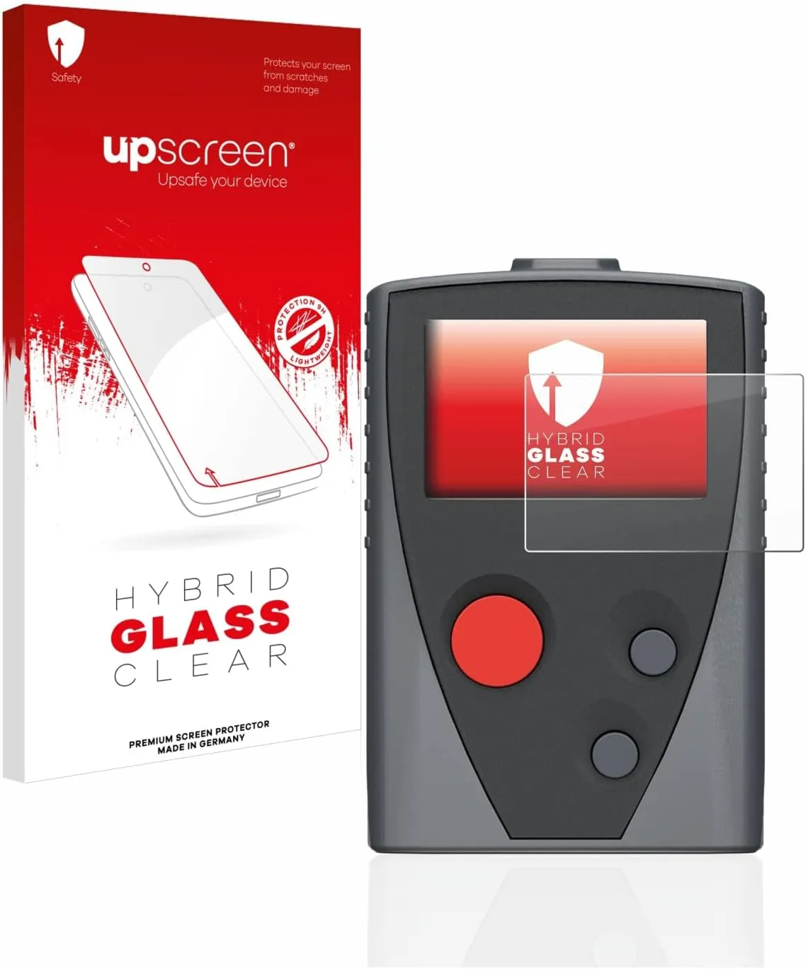 Screen Protector Film compatible with Swissphone Boss 935-9H Glass Protection, Extreme Scratch Resistant