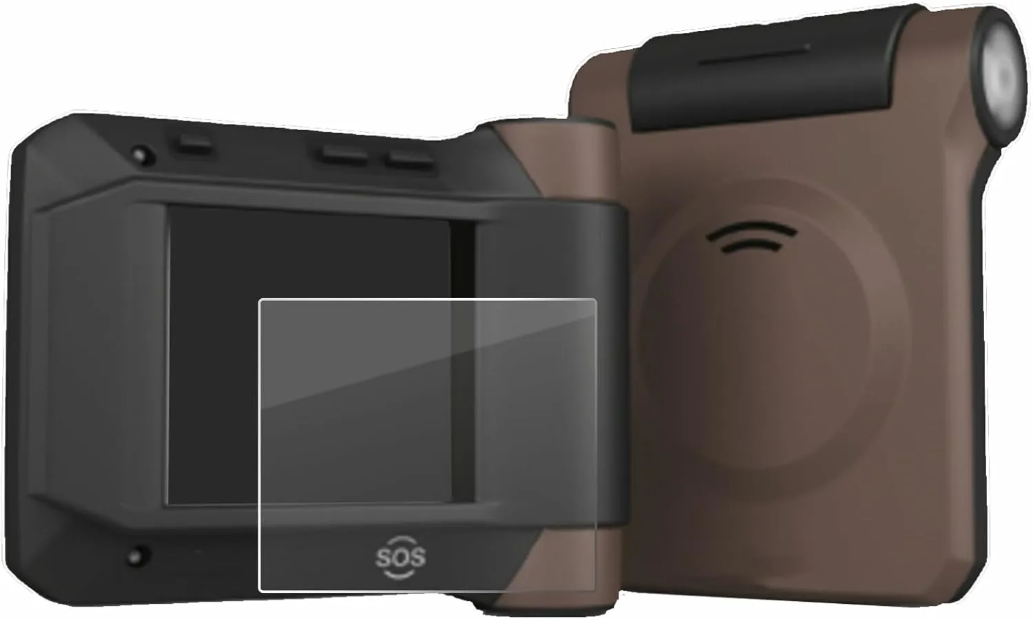 Screen Protector Film compatible with Swissphone s.Quad C35-9H Glass Protection, Extreme Scratch Resistant