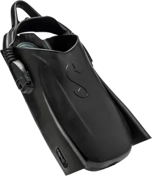 SCUBAPRO Modular Fin System Open Heel Boot-Fit Pocket for Scuba Diving, Medium, Black