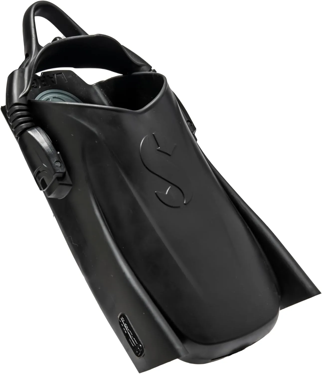SCUBAPRO Modular Fin System Open Heel Boot-Fit Pocket for Scuba Diving, Medium, Black