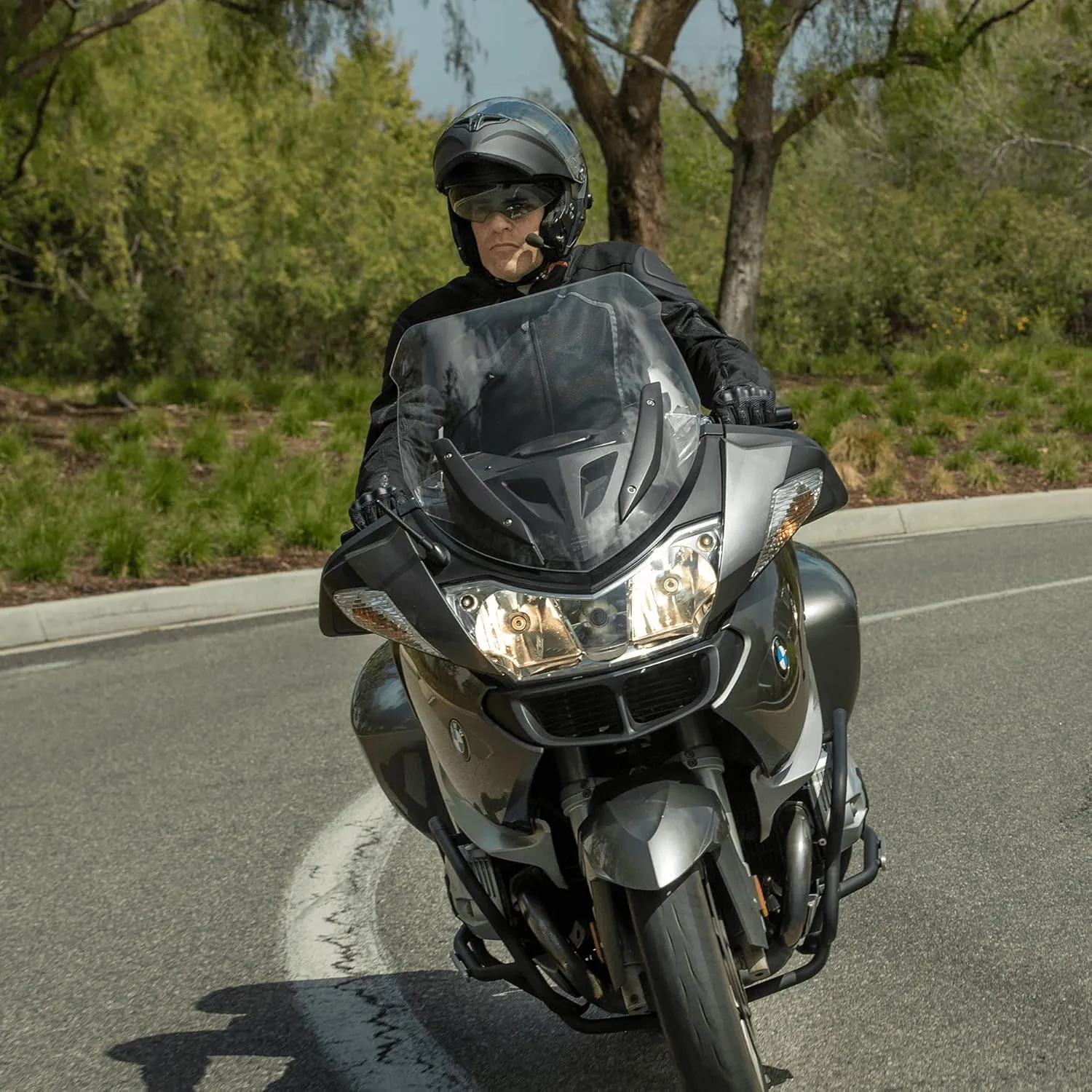 SenaOutrush Bluetooth Modular Motorcycle Helmet with Intercom System, DOT