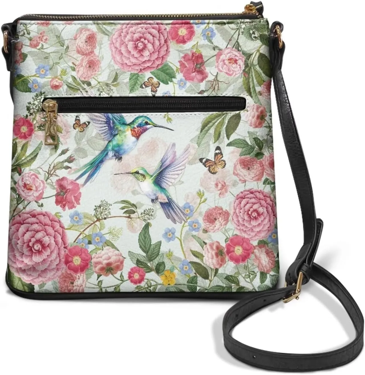 Sepetwhos Crossbody Bags Purses for Women Shoulder Handbags Crossover Stylish Trendy Pocketbook with Top Zipper Closure