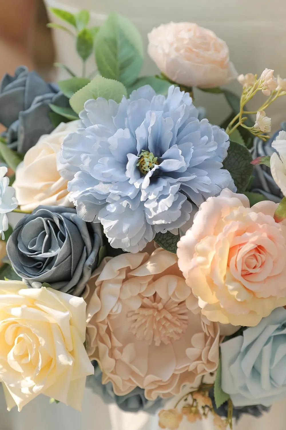 Serra Flora Artificial Flowers Combo Box Set for DIY Wedding Bouquets Centerpieces Arrangements Bridal Shower Party Home Decorations