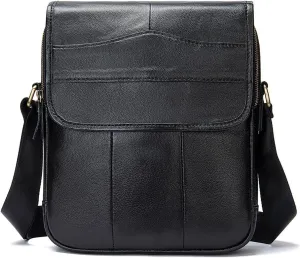 Shoulder Bag Vintage Men's Single Shoulder Crossbody Bag Top Layer Men's Body Bag